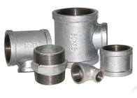 ISO 49の標準の可鍛性鉄の通された付属品、鉄の配水管の付属品1/8&quot; - 6つ