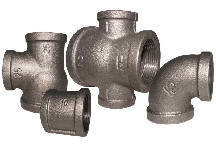 管のティーANSI/BSの標準を減らす女性の通された可鍛性鋳鉄の管付属品